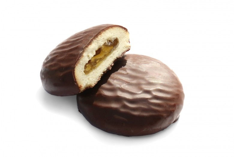 Biscuit chocolat coeur Orange en VRAC Biscuit chocolat coeur Orange en VRAC